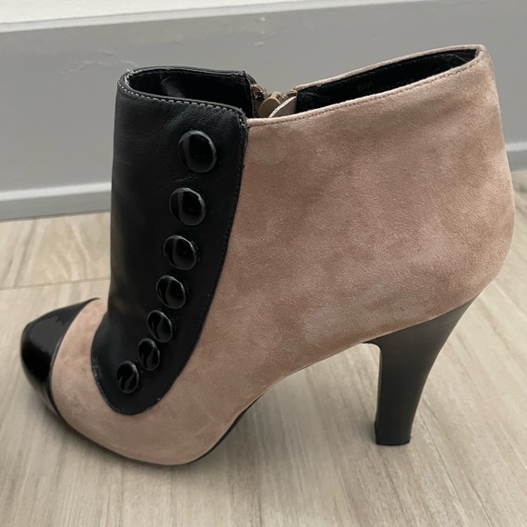 Gianni Bini Suede and leather Booties - Picture 3 of 7